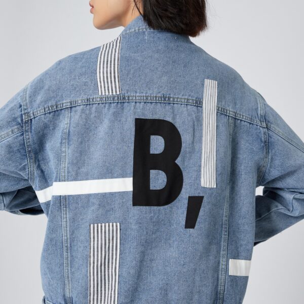 B, Jacket Blue Jeans