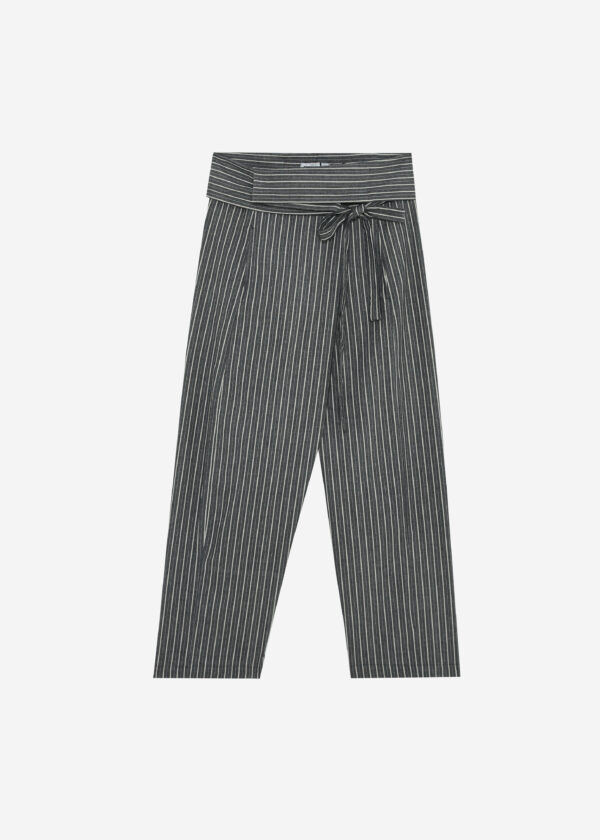 Ethnic Inspired Pants(GREYWHITE)